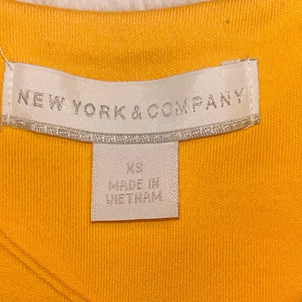 New York &‎ Co Yellow Bodycon Dress